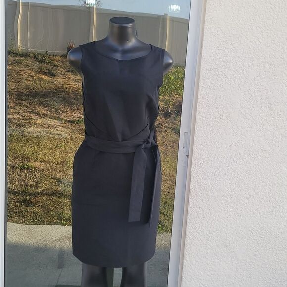 BRAND NEW TALBOTS PETITES ELEGANT BOAT SLEVELESS DRESS - Picture 2 of 16